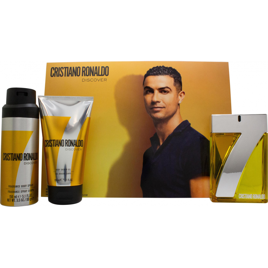 Coffret de parfum 'CR7 Discover' - 3 Pièces