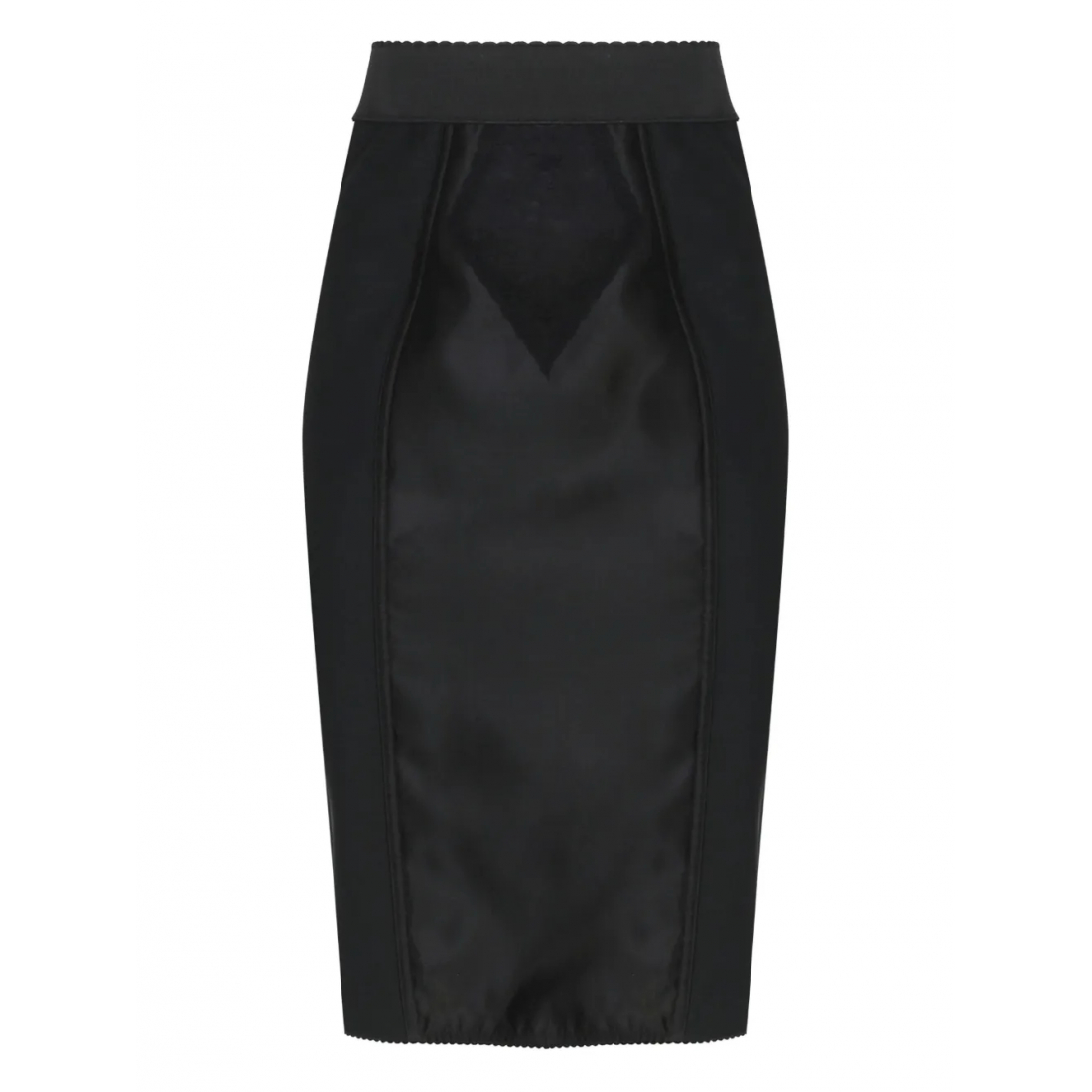 Jupe crayon 'Lace-Panel' pour Femmes