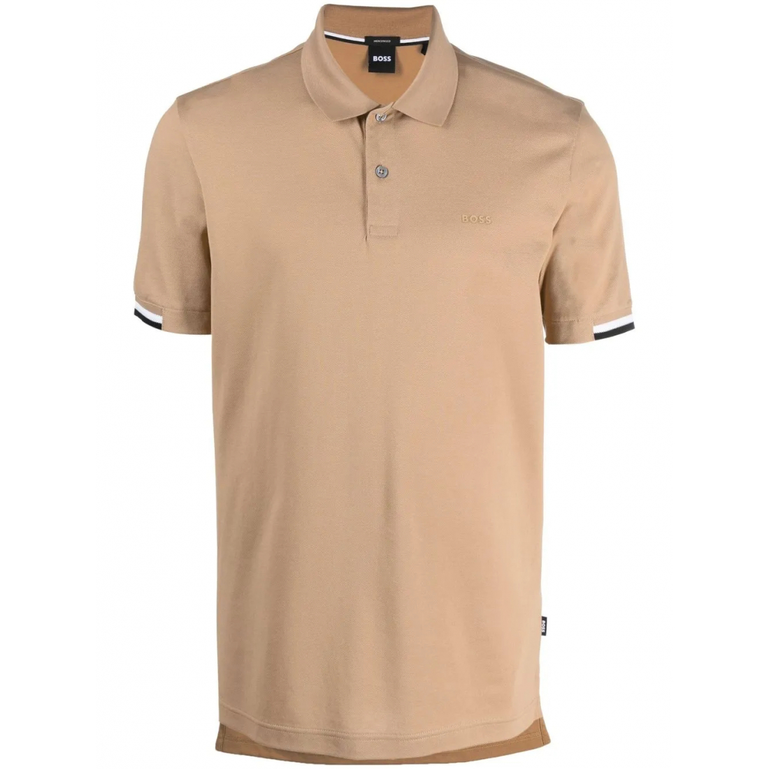 Polo 'Stripe-Trimmed' pour Hommes