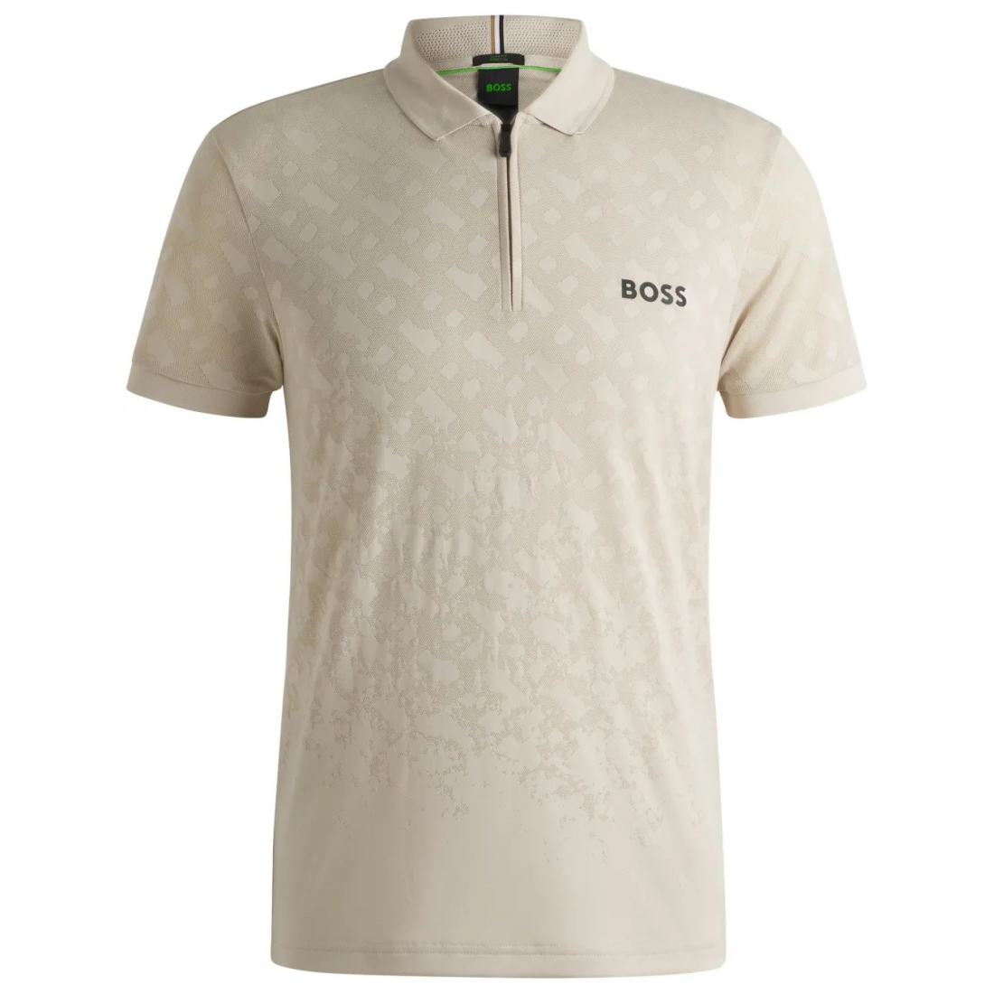 Men's 'Monogram-Pattern' Polo Shirt