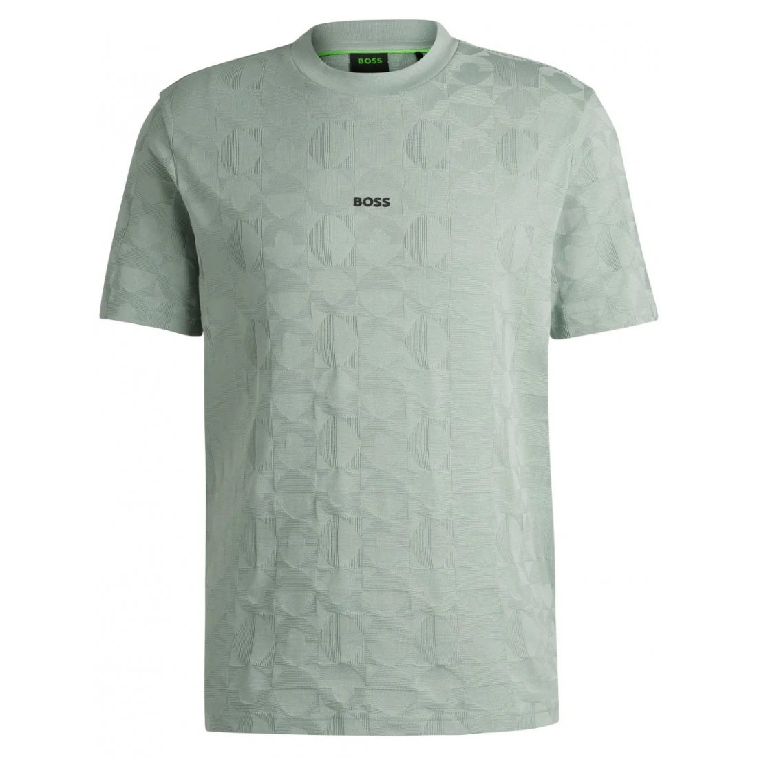 T-shirt 'Geometric Jacquard-Weave' pour Hommes
