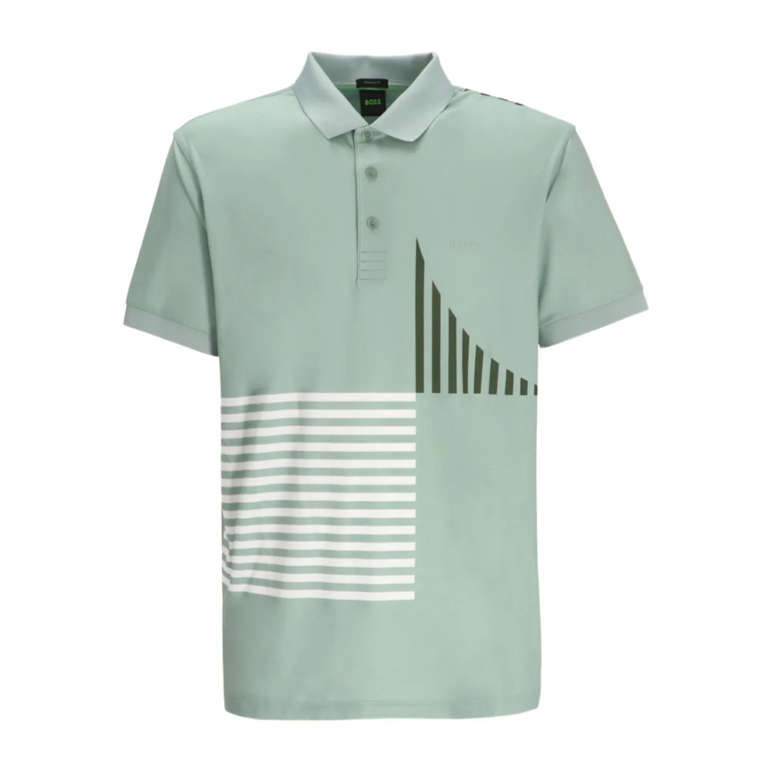 Men's 'Paddy Graphic-Print' Polo Shirt
