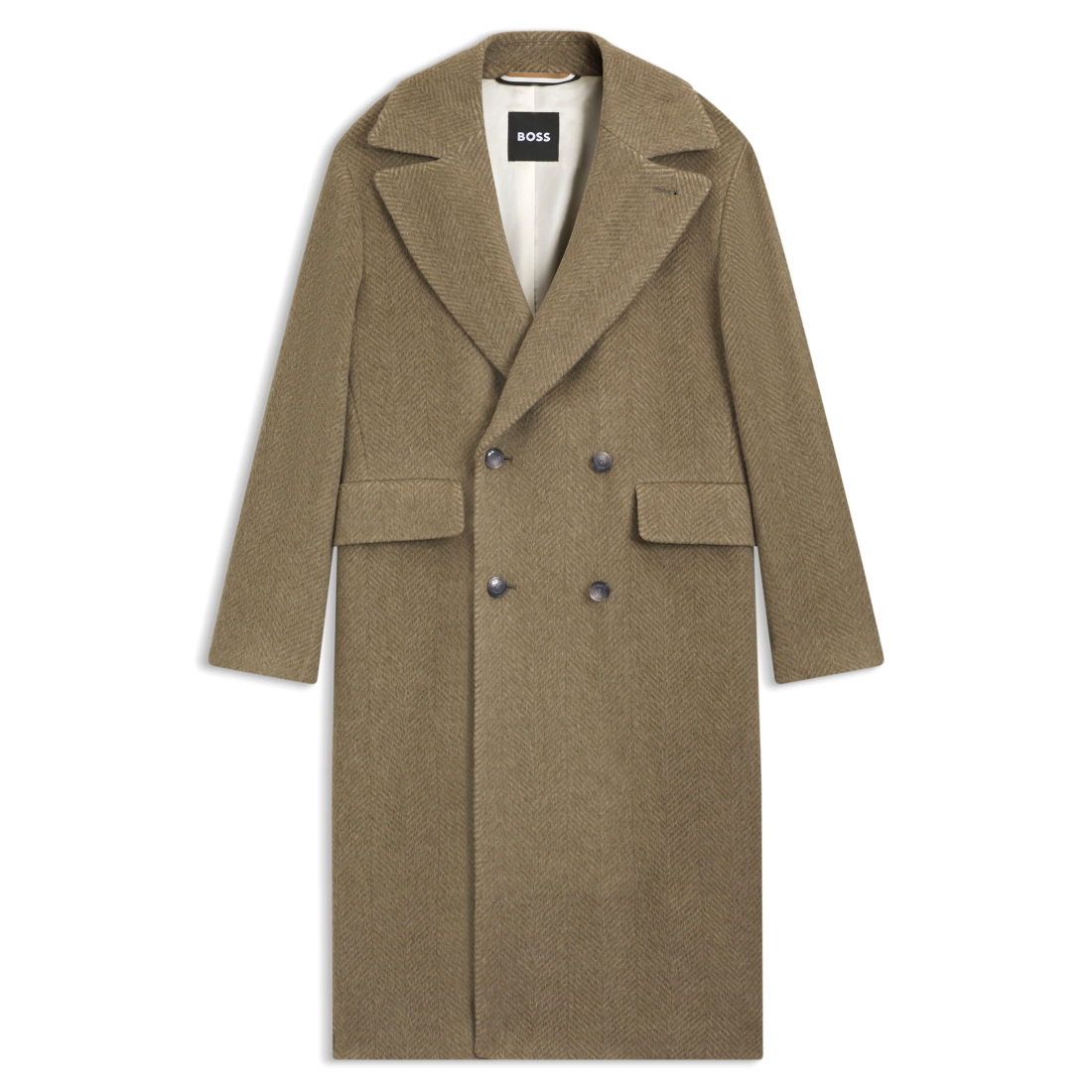 Manteau 'Herringbone Pattern' pour Hommes