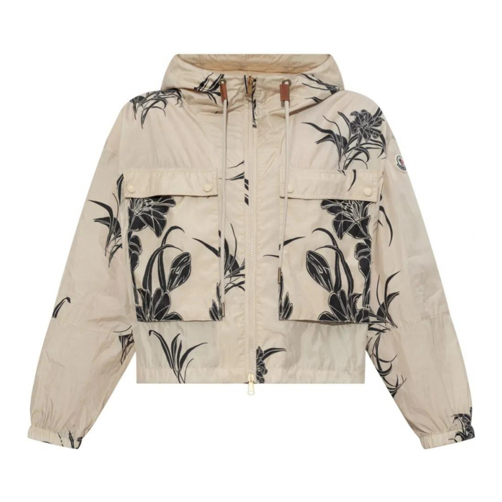 'Floral-Print' Jacke für Damen