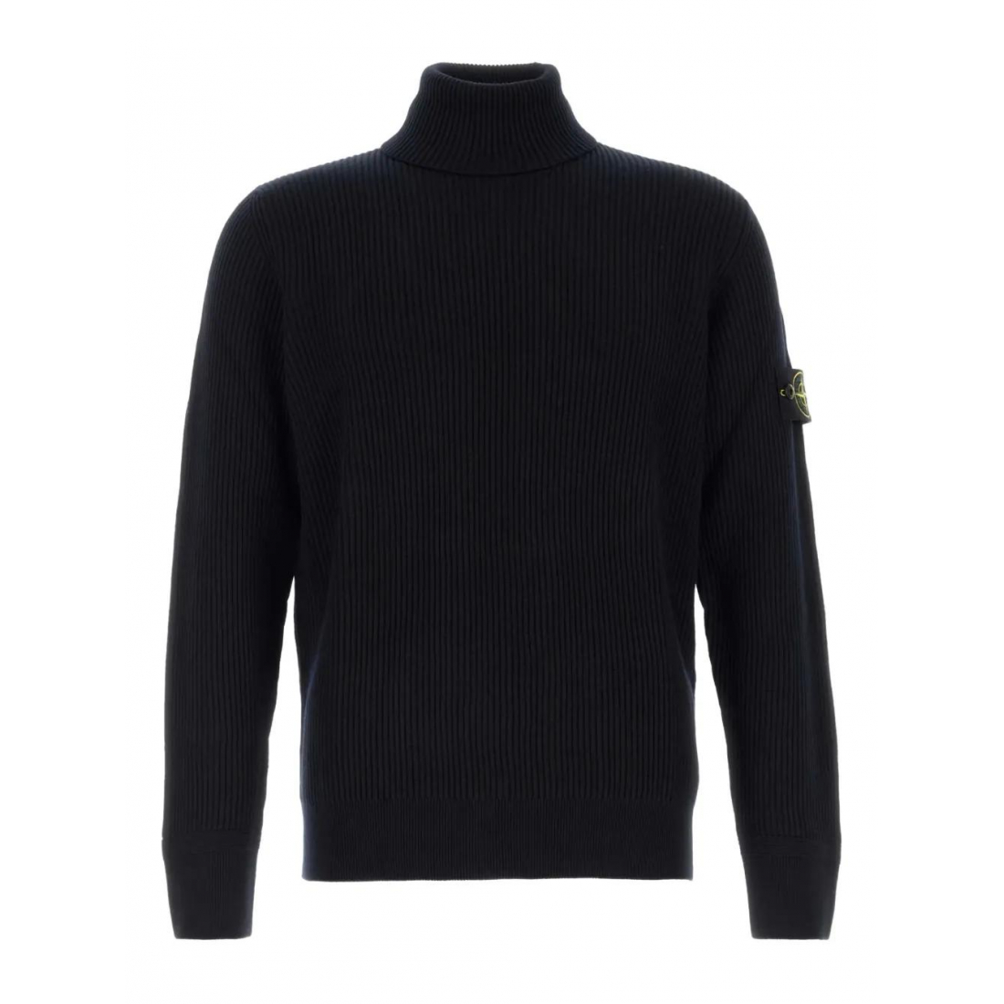 Men's 'Logo Patch' Turtleneck Sweater