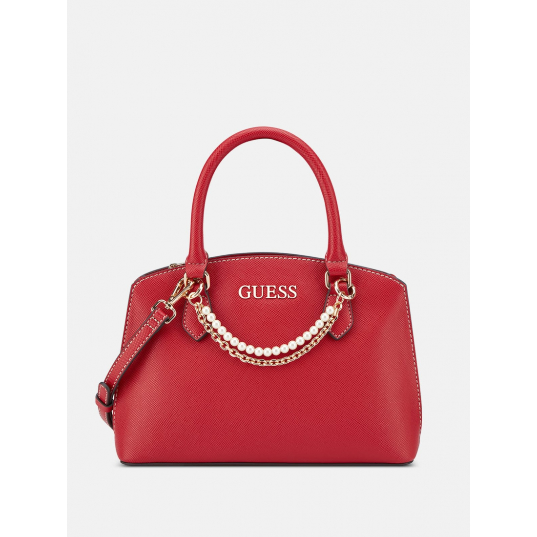 'Jeanine Faux-Pearl Charm Satchel' pour Femmes