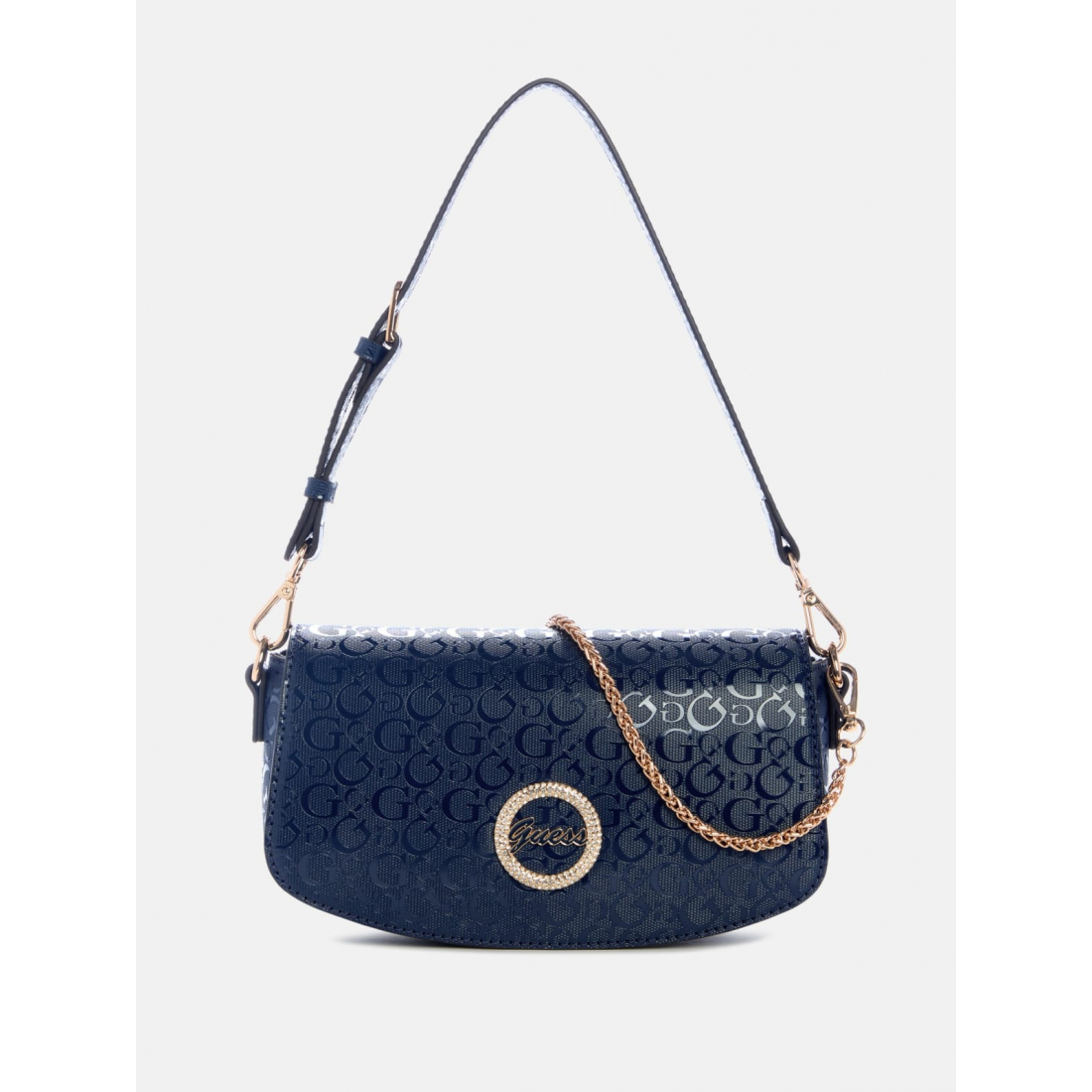 'Lumina Logo Shine Shoulder Bag' pour Femmes