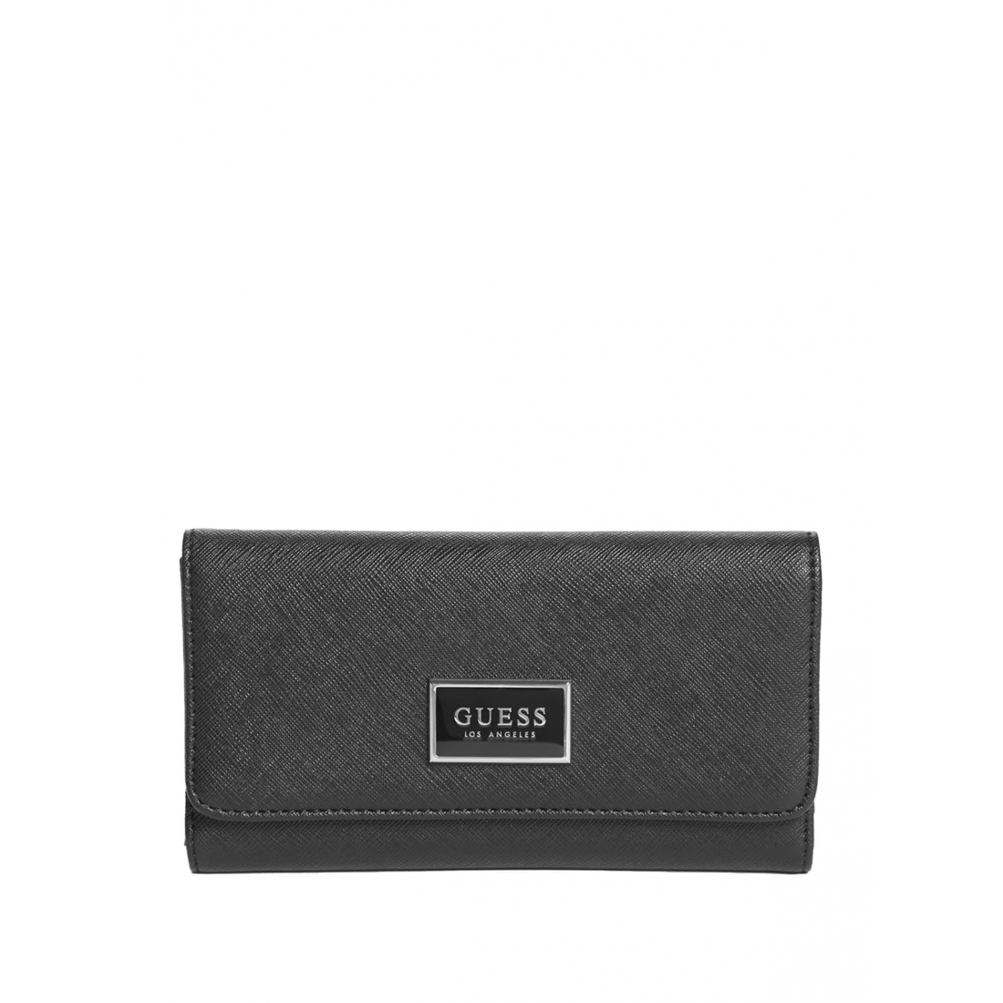 'Abree Logo Saffiano Slim Wallet' pour Femmes