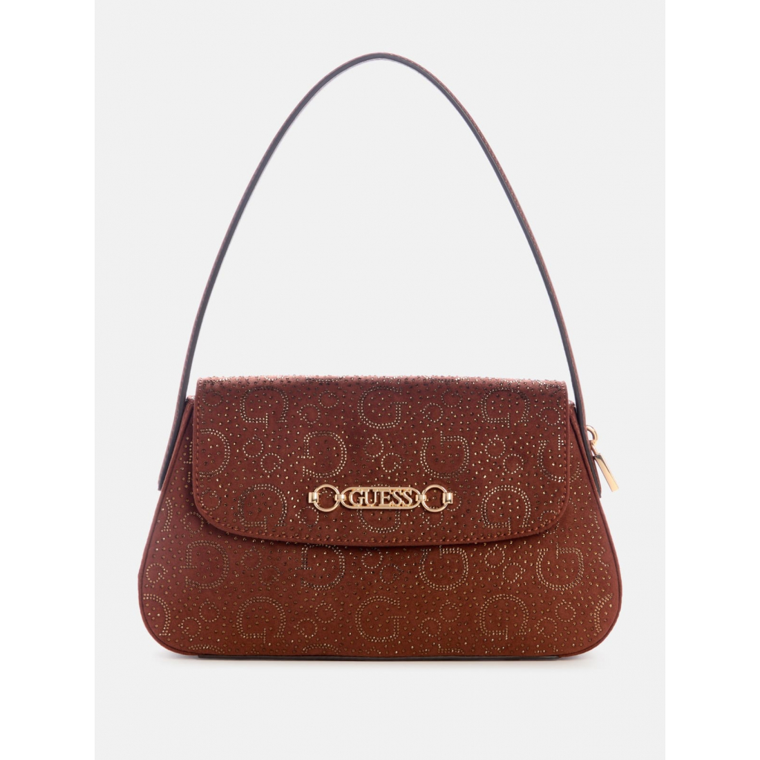 Women's 'Avelina Rhinestone Logo Shoulder Bag'