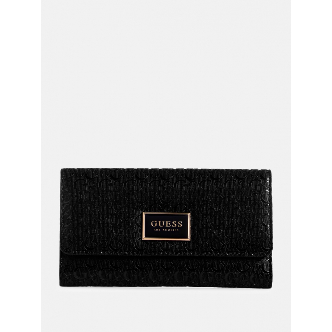 'Abree Shiny Logo Slim Clutch Wallet' für Damen