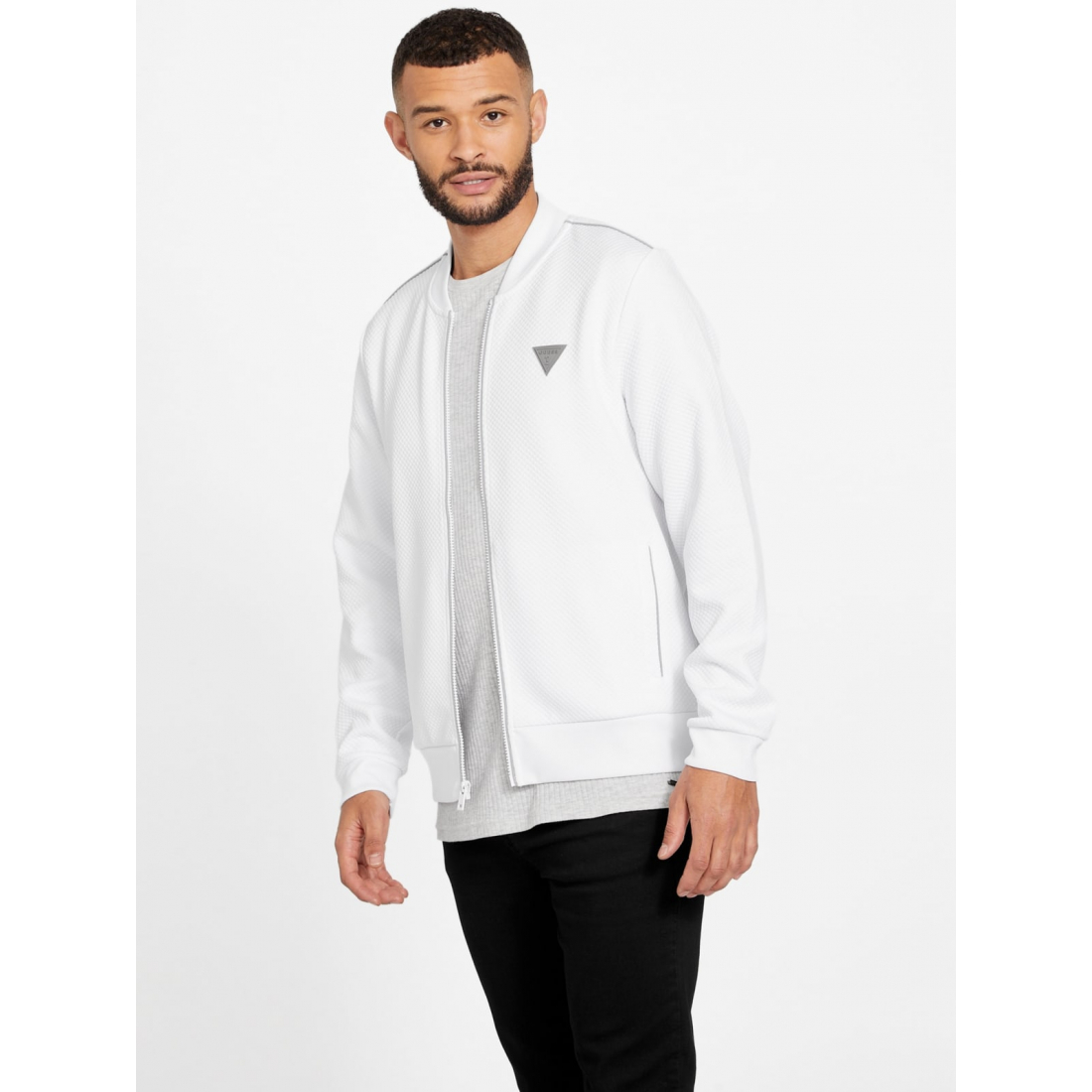 'Astro Quilted Flight Jacket' pour Hommes