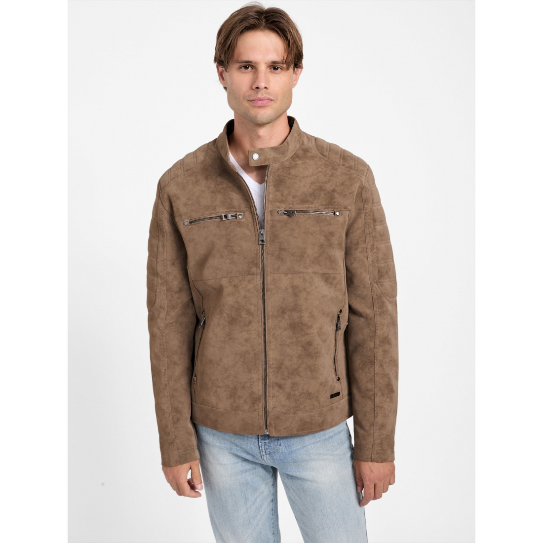 'Maxton Faux-Suede Jacket' pour Hommes