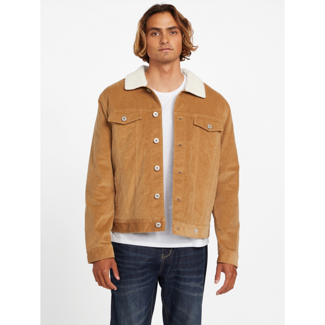 'Brent Sherpa Corduroy Jacket' pour Hommes