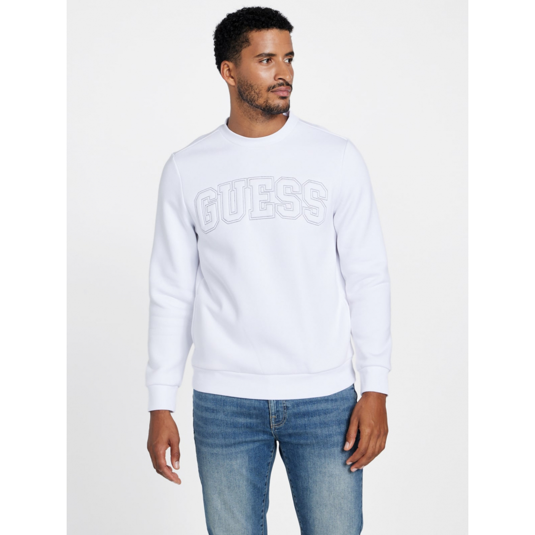 'Saul Logo Crewneck Pullover' pour Hommes