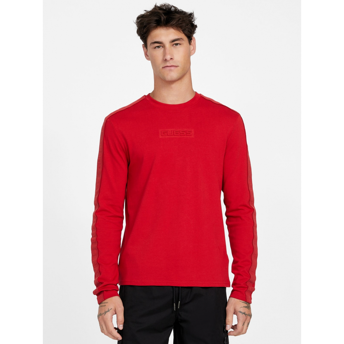 'Eco Pedro Long-Sleeve Crewneck Tee' pour Hommes