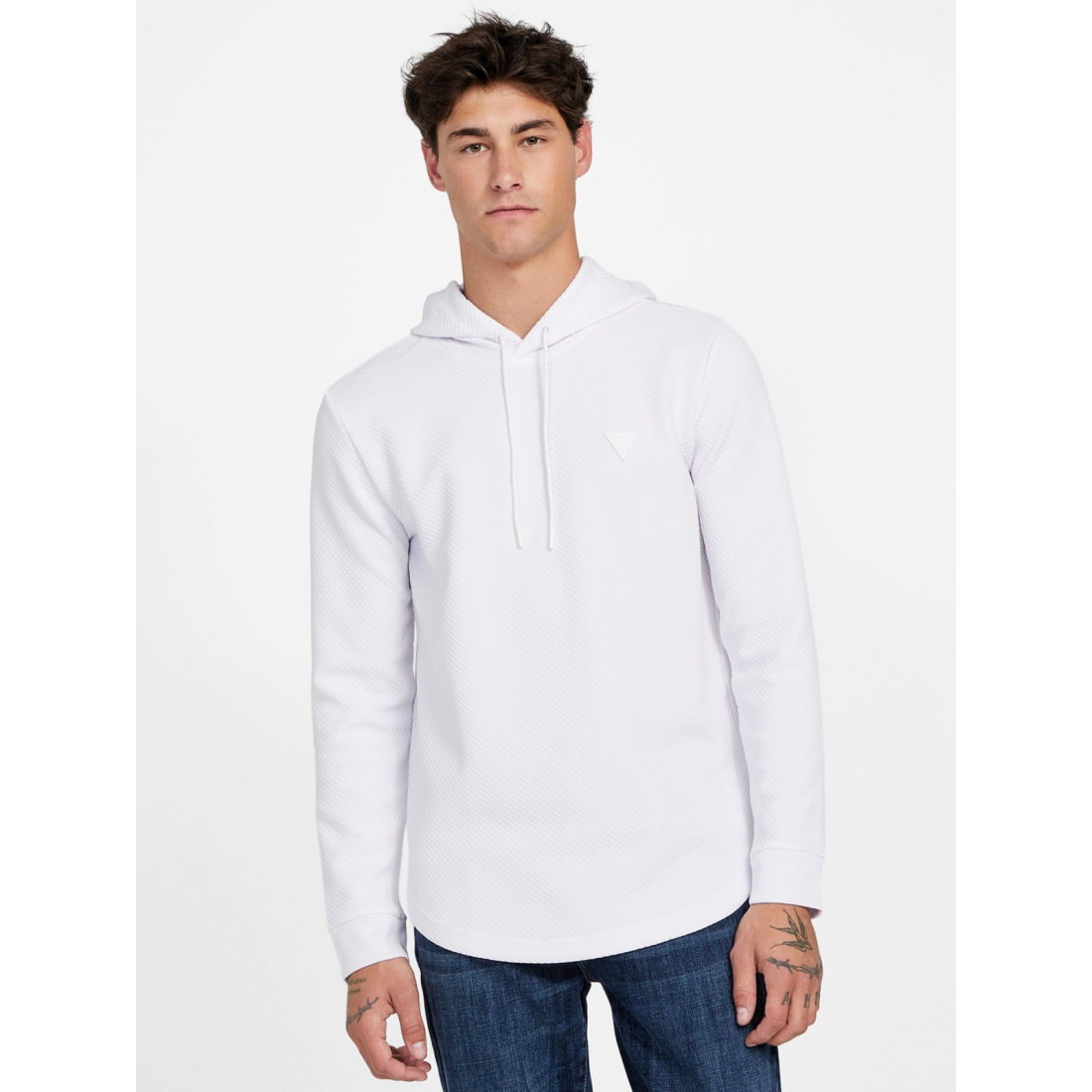 'Cristobal Textured Hoodie' pour Hommes