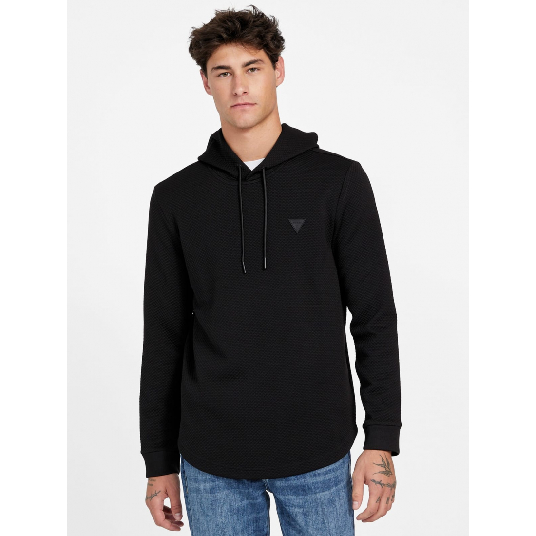 'Cristobal Textured Hoodie' pour Hommes