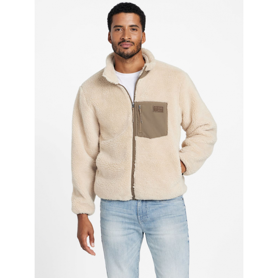 'Ron Sherpa Jacket' pour Hommes