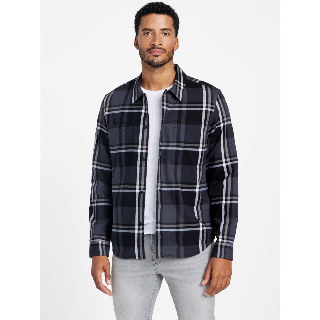 'Mason Plaid Pocket Shirt' pour Hommes
