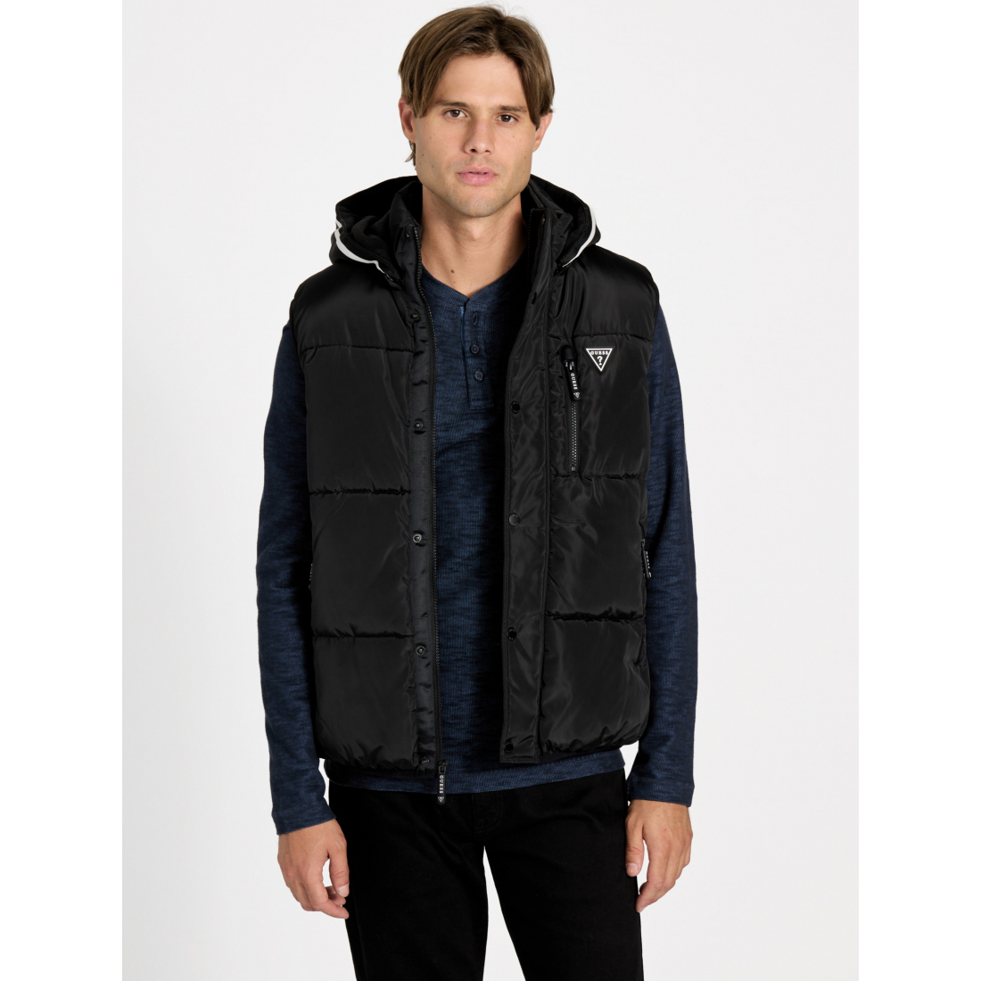 'Eco Owen Hooded Puffer Vest' pour Hommes