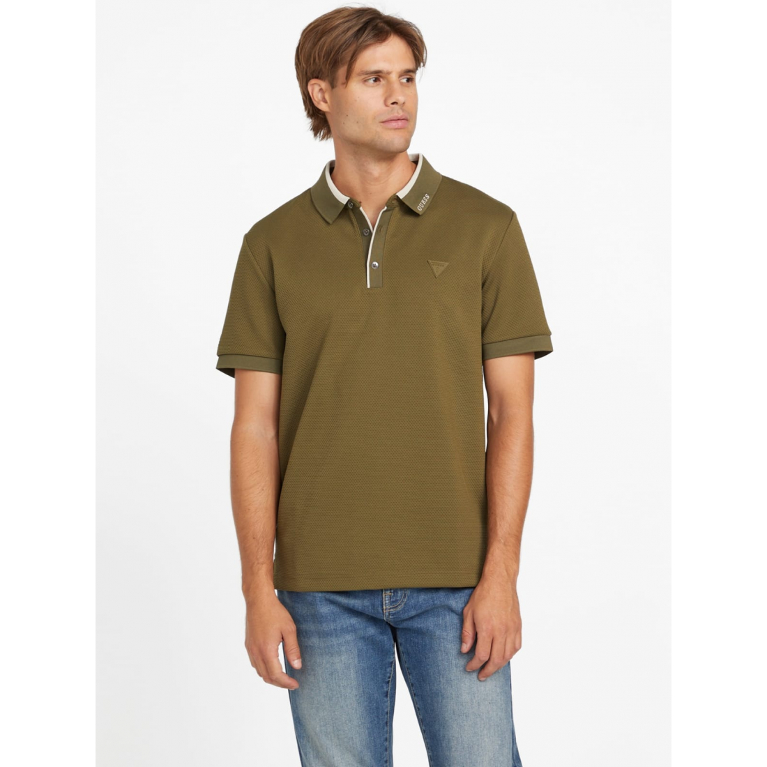 'Milio Textured Polo' für Herren