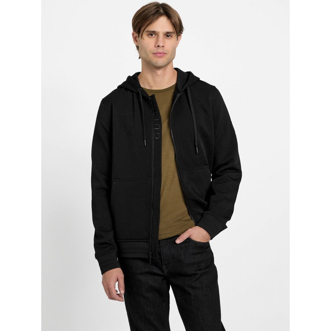 'Benny Full-Zip Active Hoodie' pour Hommes
