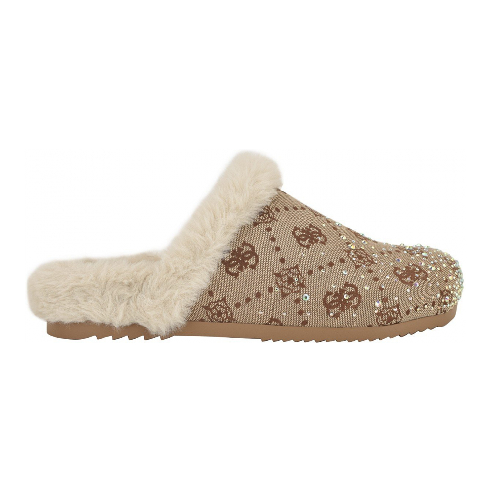 Women's 'Gascona Embellished Cozy Slip-On Logo' Clogs