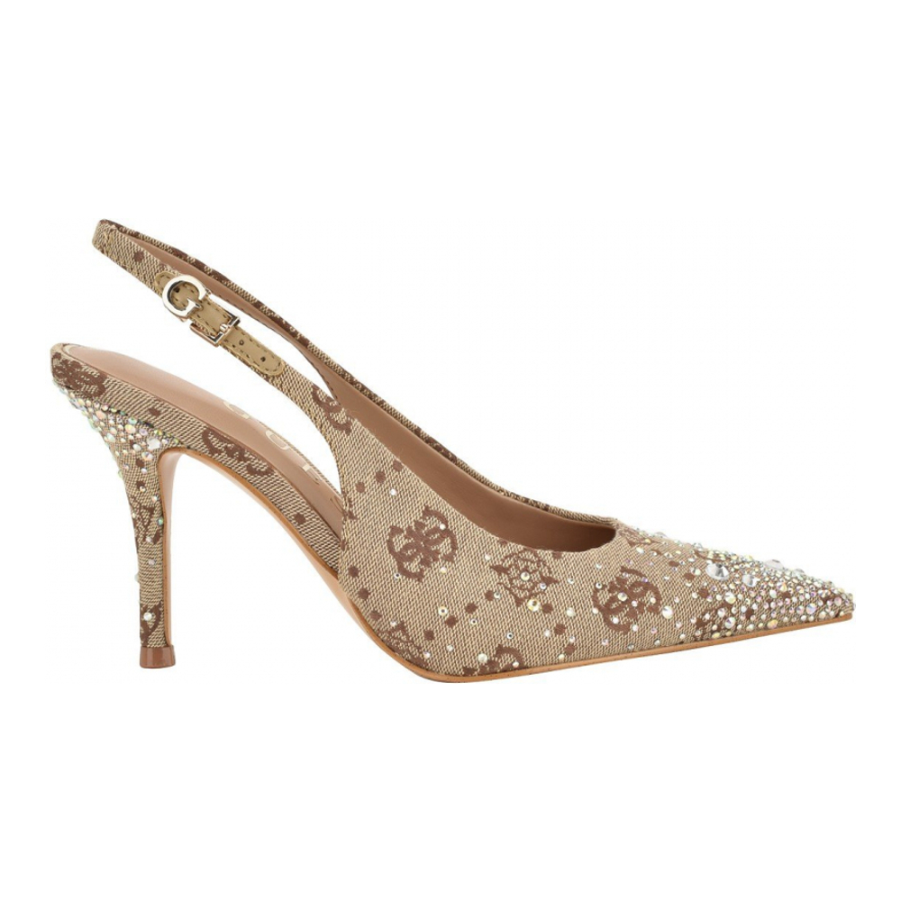 'Princessa Quattro G Embellished' Pumps mit Fersenriemen für Damen