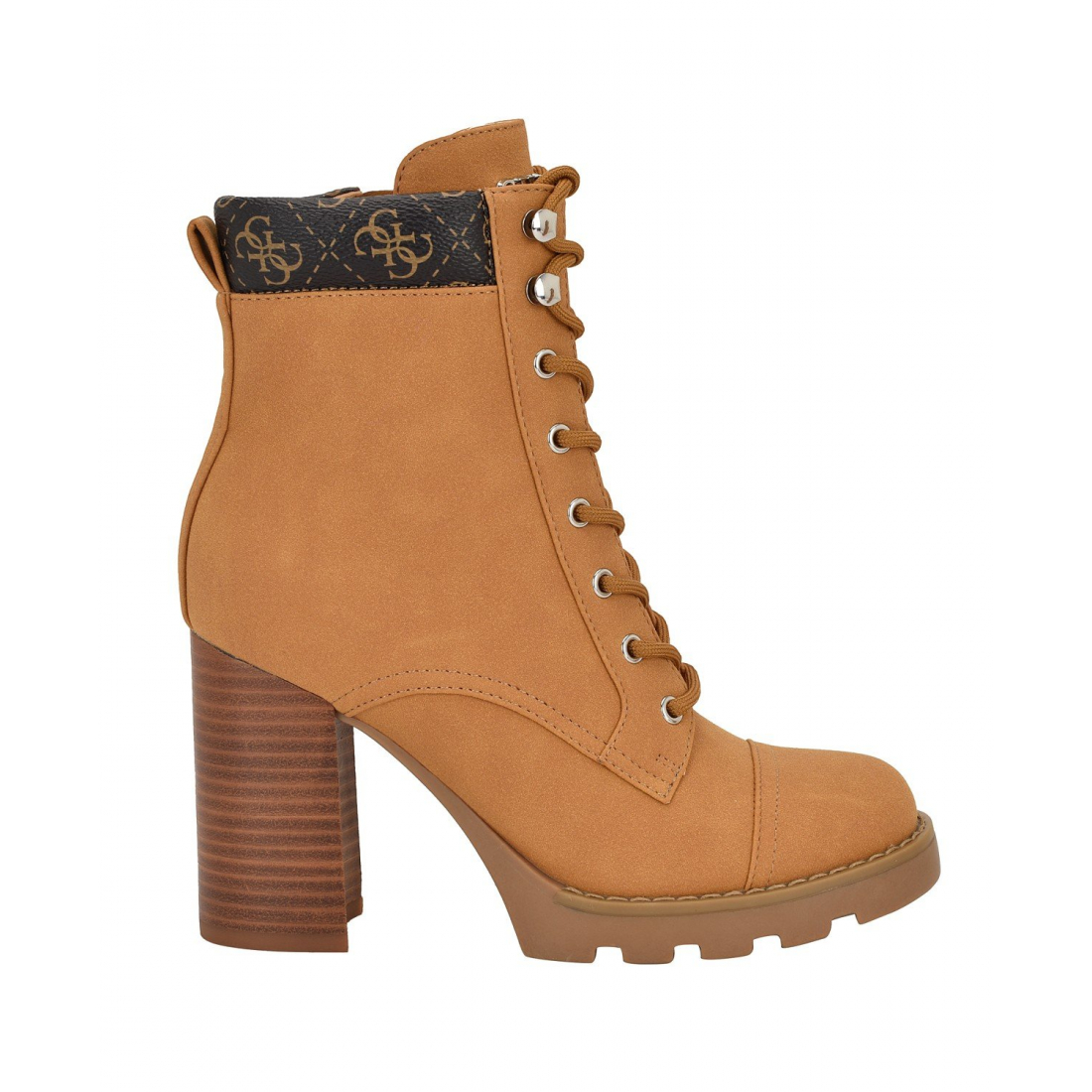 'Nellsan High Block Heel Hiker' Booties für Damen