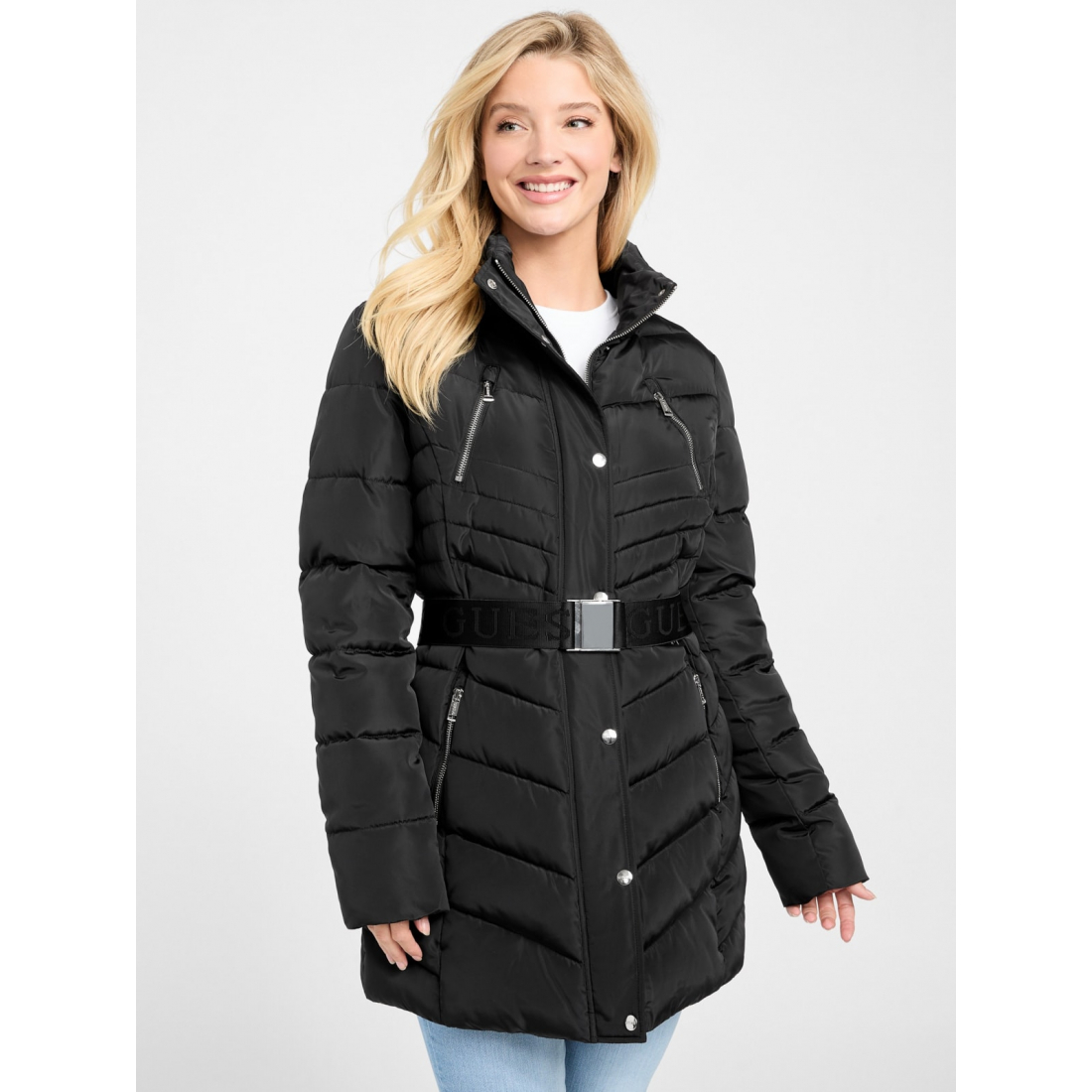 'Stevie Hooded Puffer Coat' pour Femmes