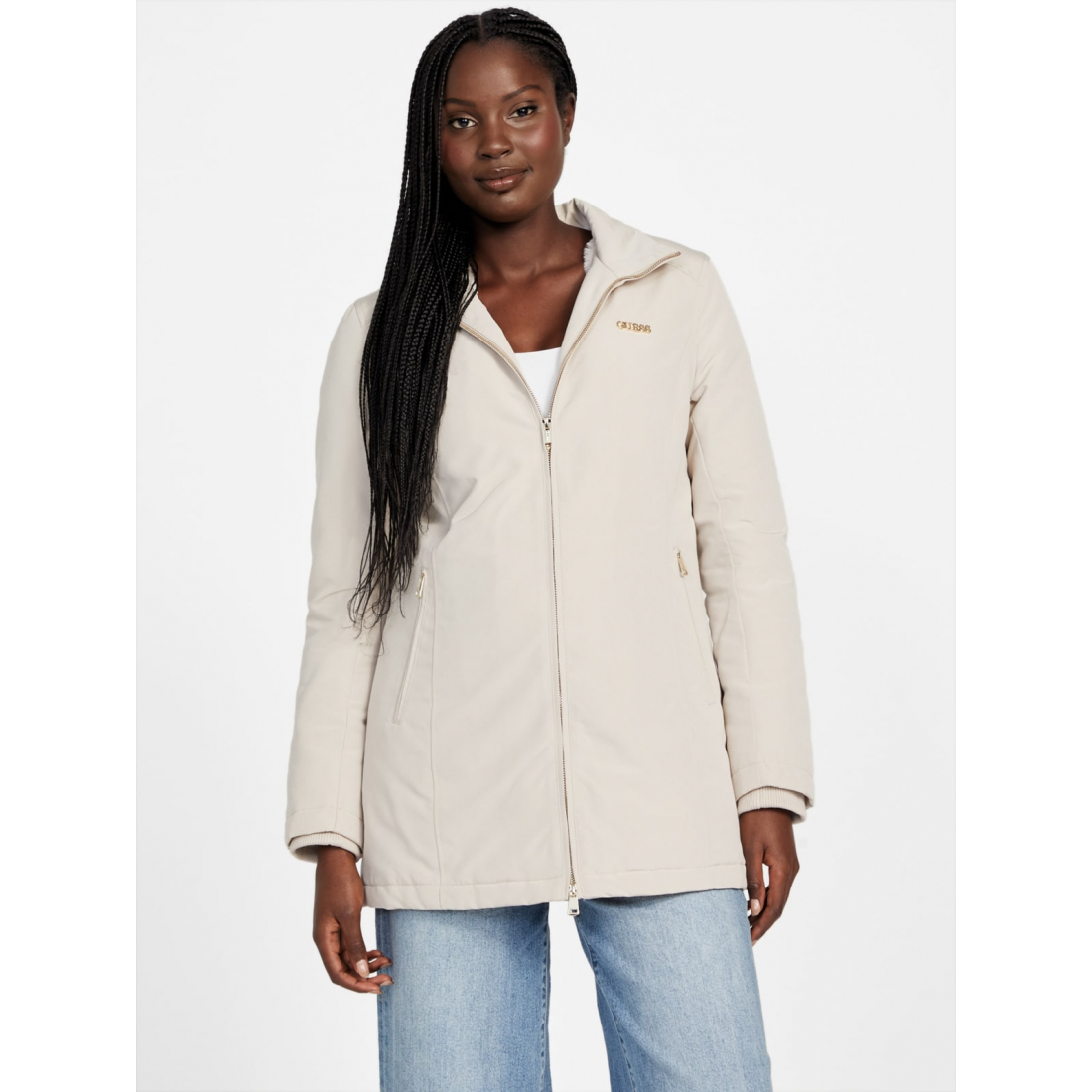 'Sammy Hooded Faux-Fur Jacket' pour Femmes