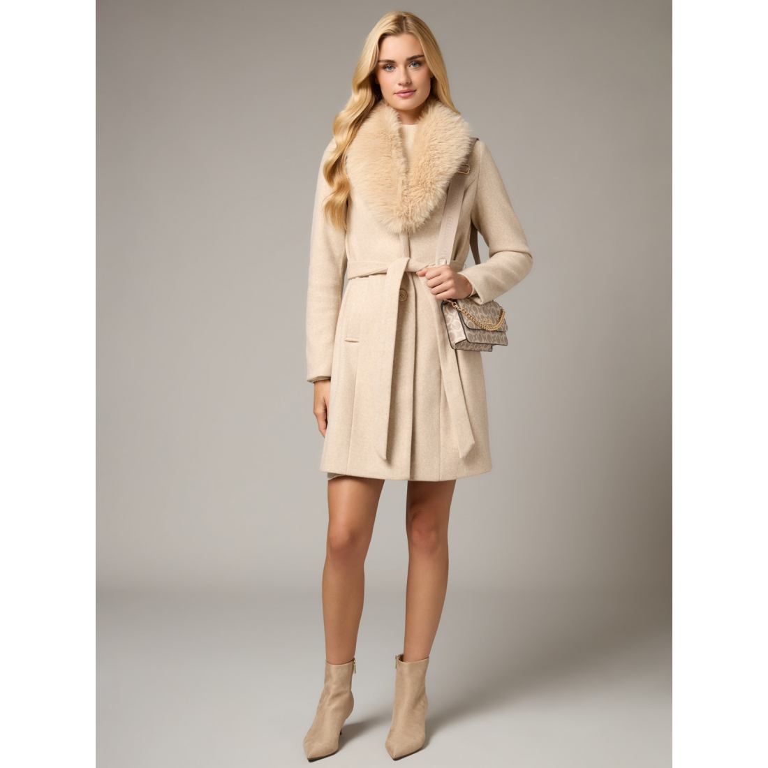 'Cheryl Faux-Fur Coat' pour Femmes