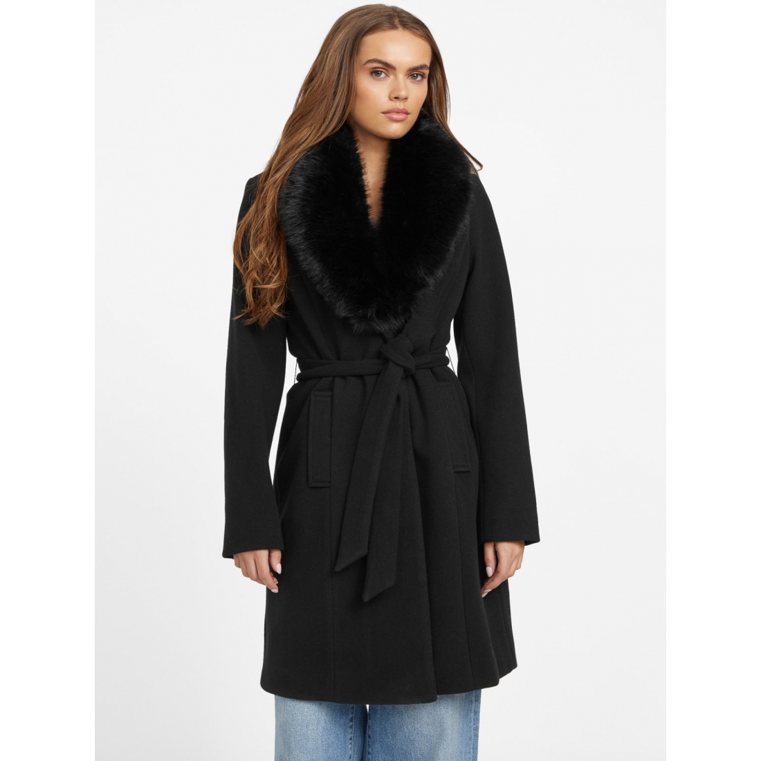 'Cheryl Faux-Fur Coat' pour Femmes