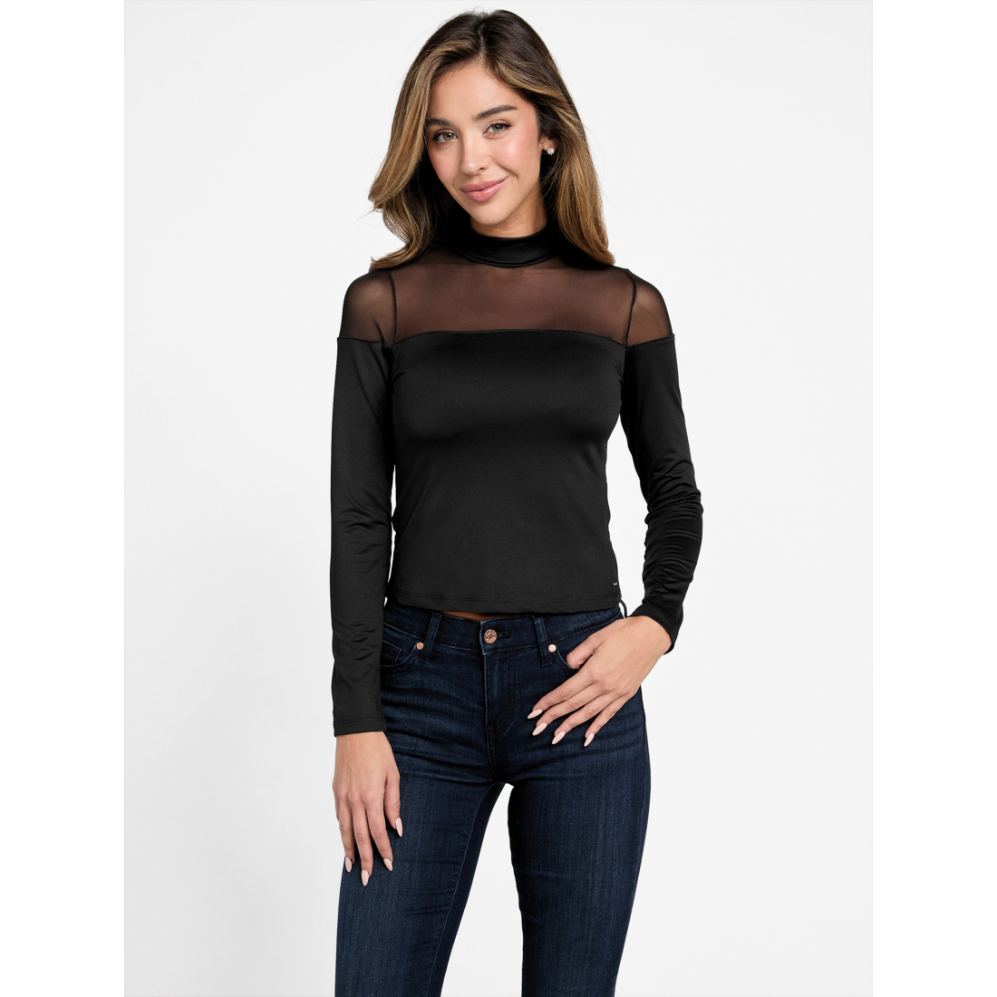'Ximena Mesh Top' pour Femmes