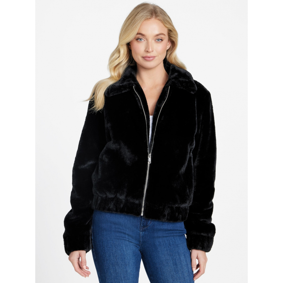 'Marlin Faux-Fur Jacket' pour Femmes