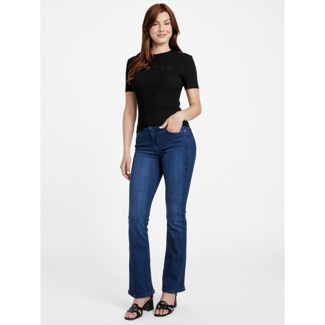 'Amiri Logo Sweater Top' pour Femmes