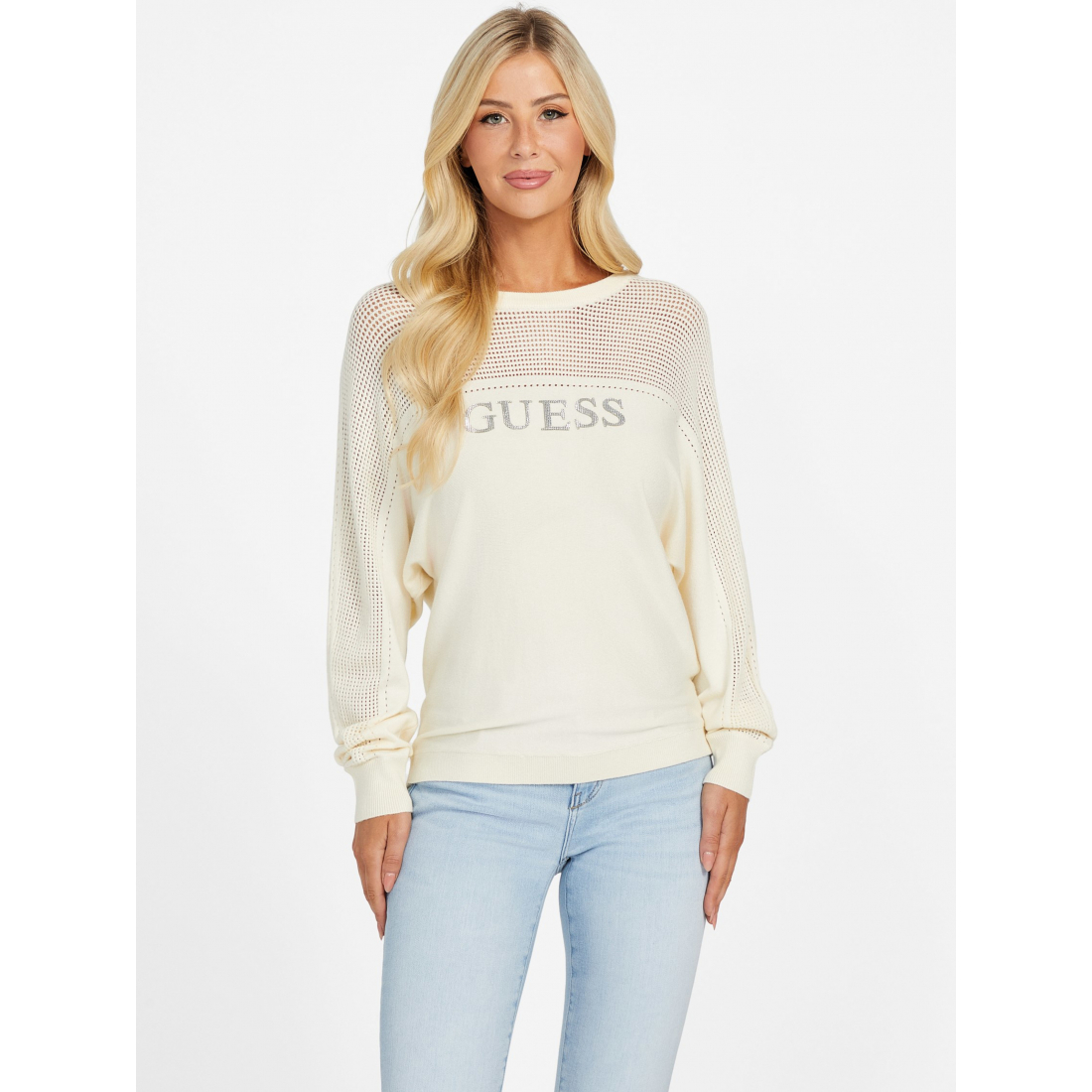'Tina Crystal Crewneck Sweater' pour Femmes