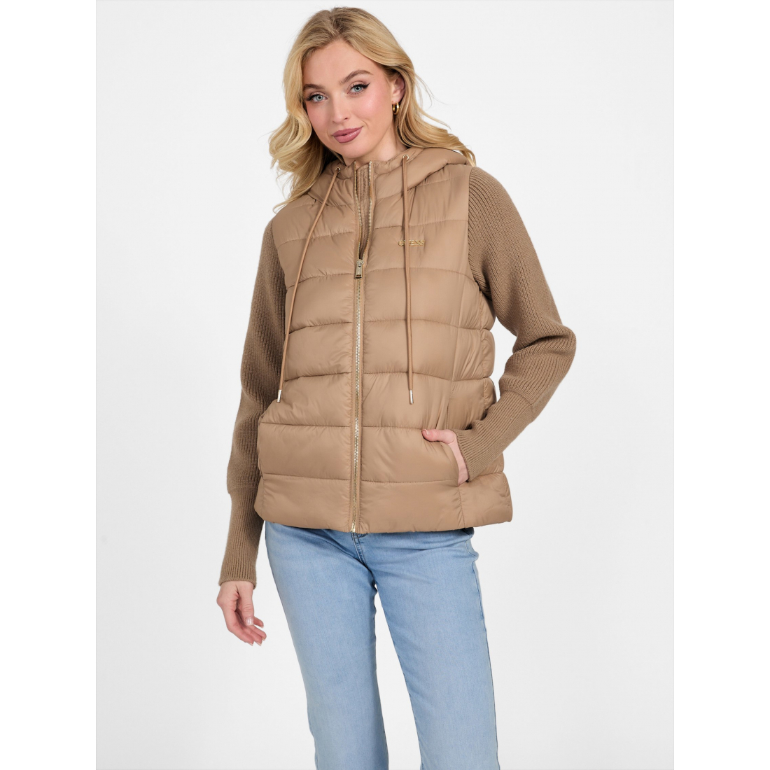 'Stephany Hooded Puffer Jacket' pour Femmes