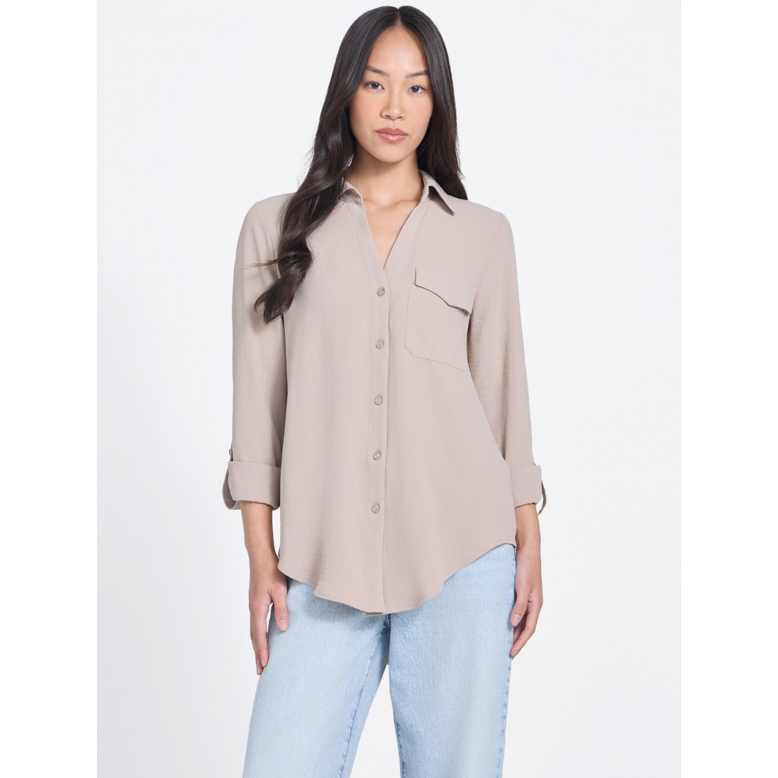 'Klara Button-Down Shirt' pour Femmes