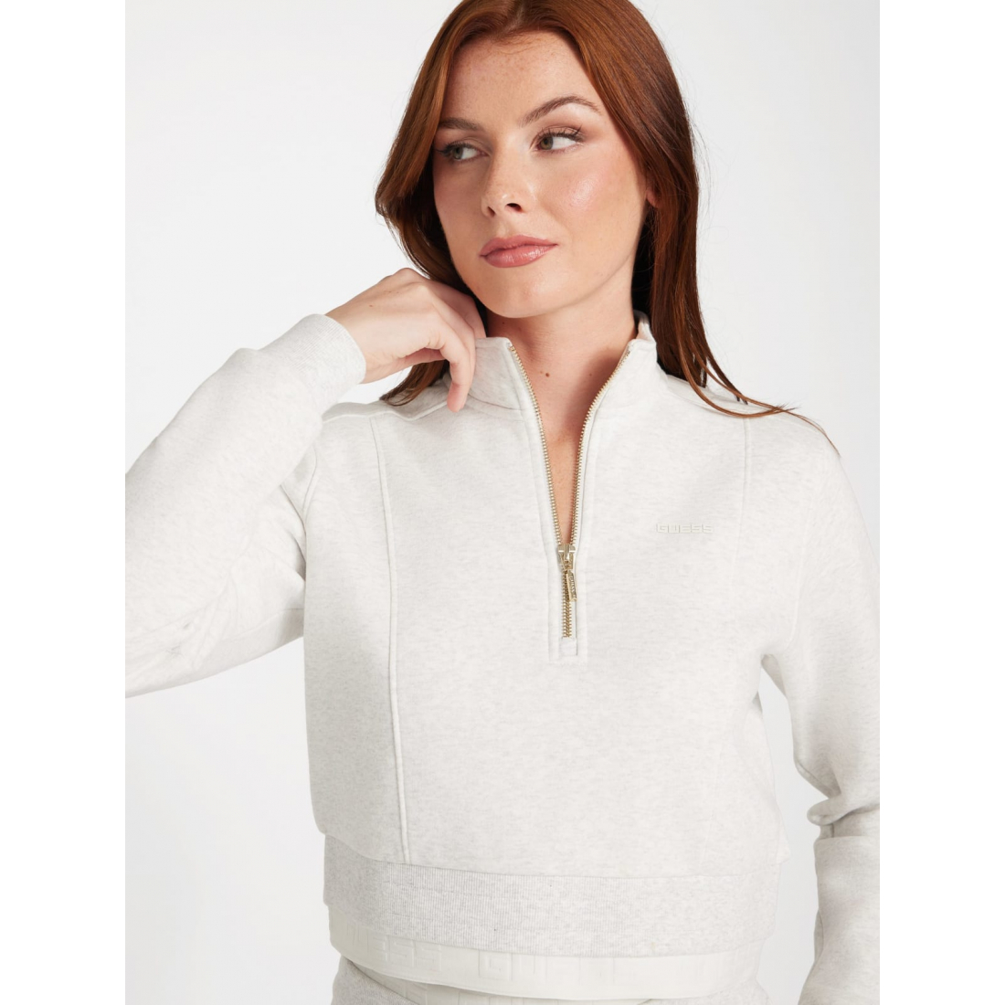 'Livy Half-Zip Pullover Sweatshirt' pour Femmes