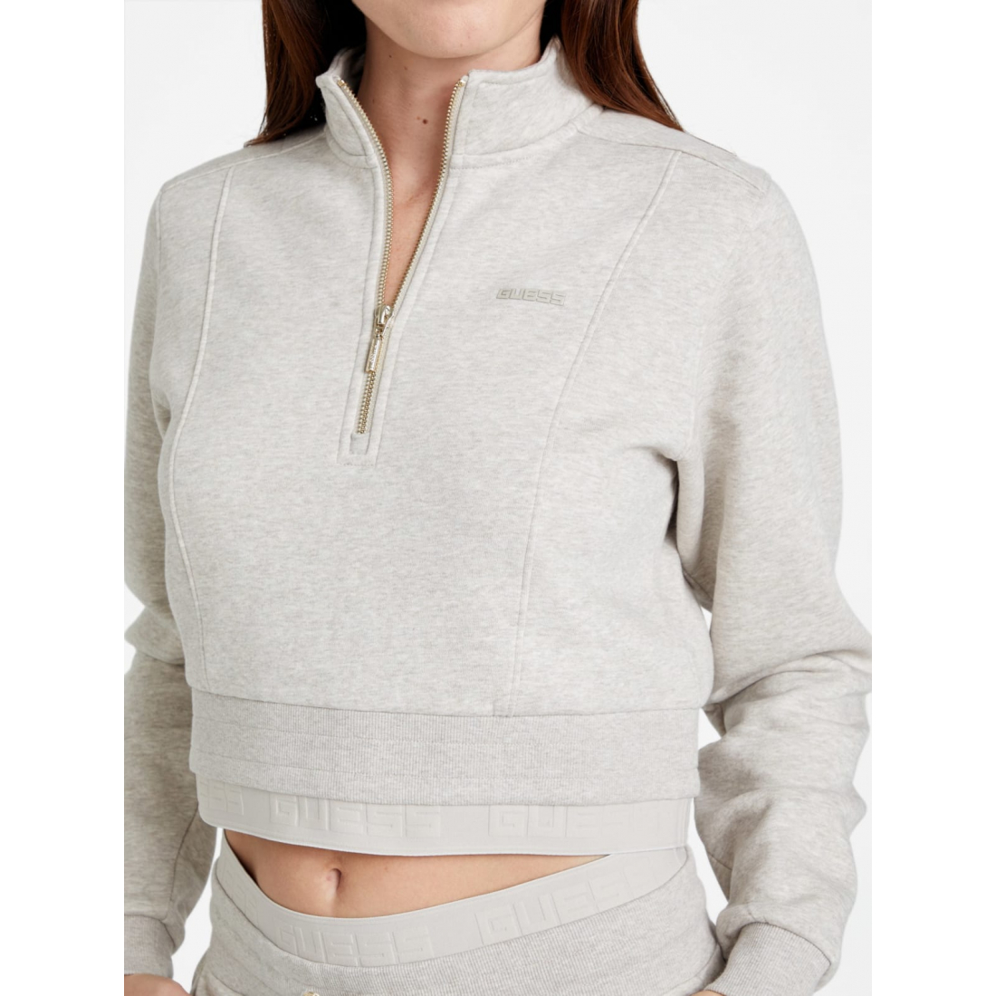 'Livy Half-Zip Pullover Sweatshirt' pour Femmes