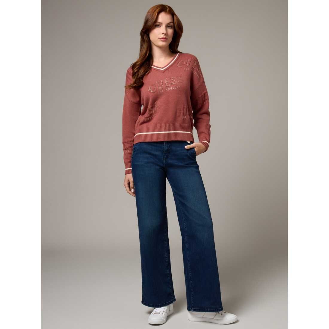 'Dateryn V-Neck Sweater' pour Femmes