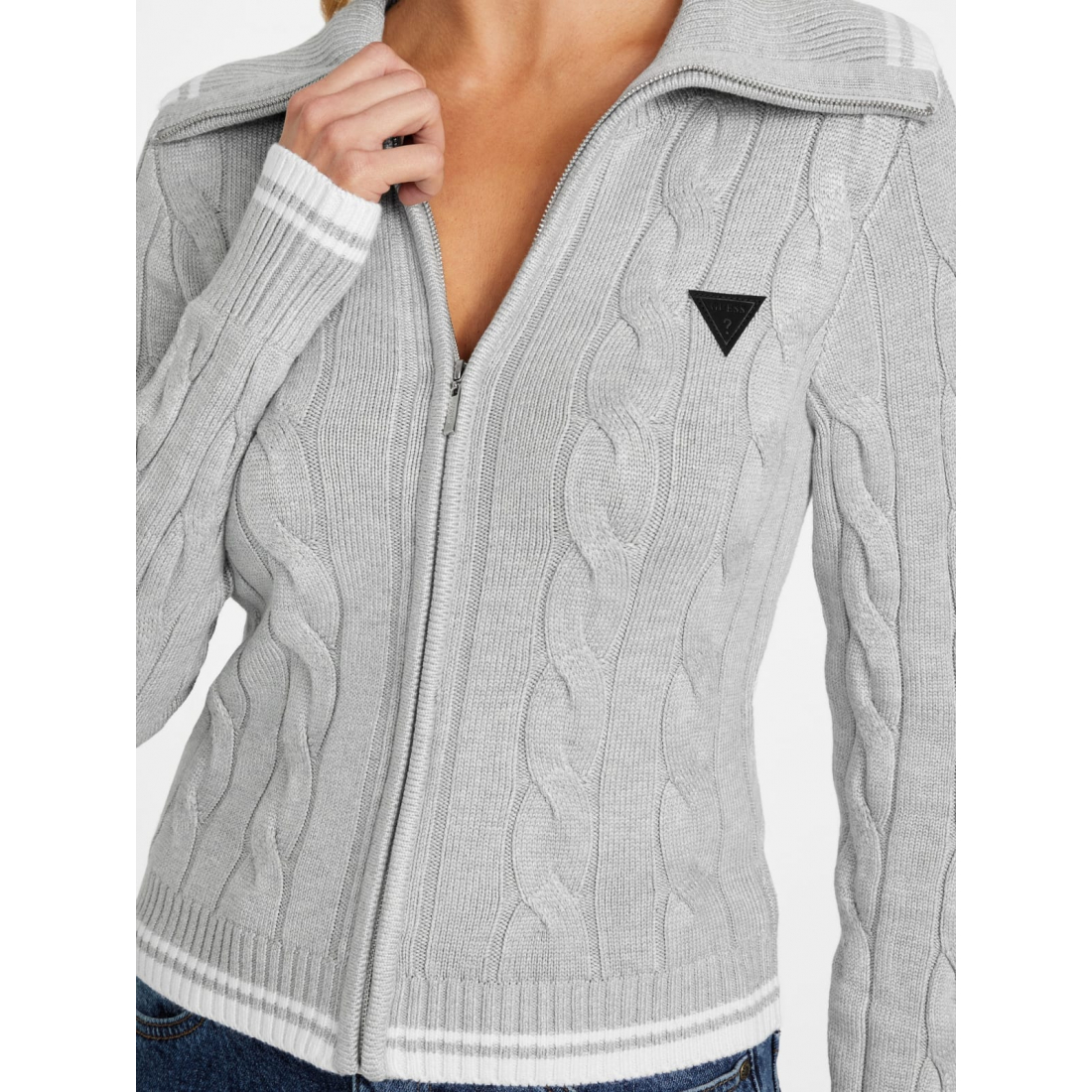 'Vicky Zip Sweater' pour Femmes