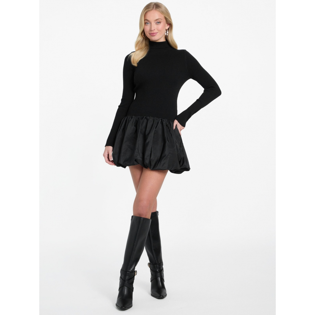 'Adele Bubble Sweater Dress' pour Femmes