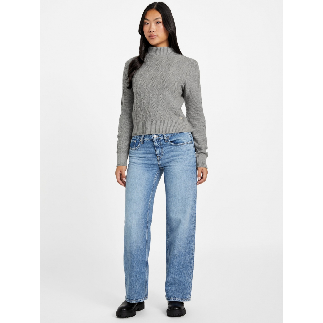 'Niman Cable-Knit Sweater' pour Femmes