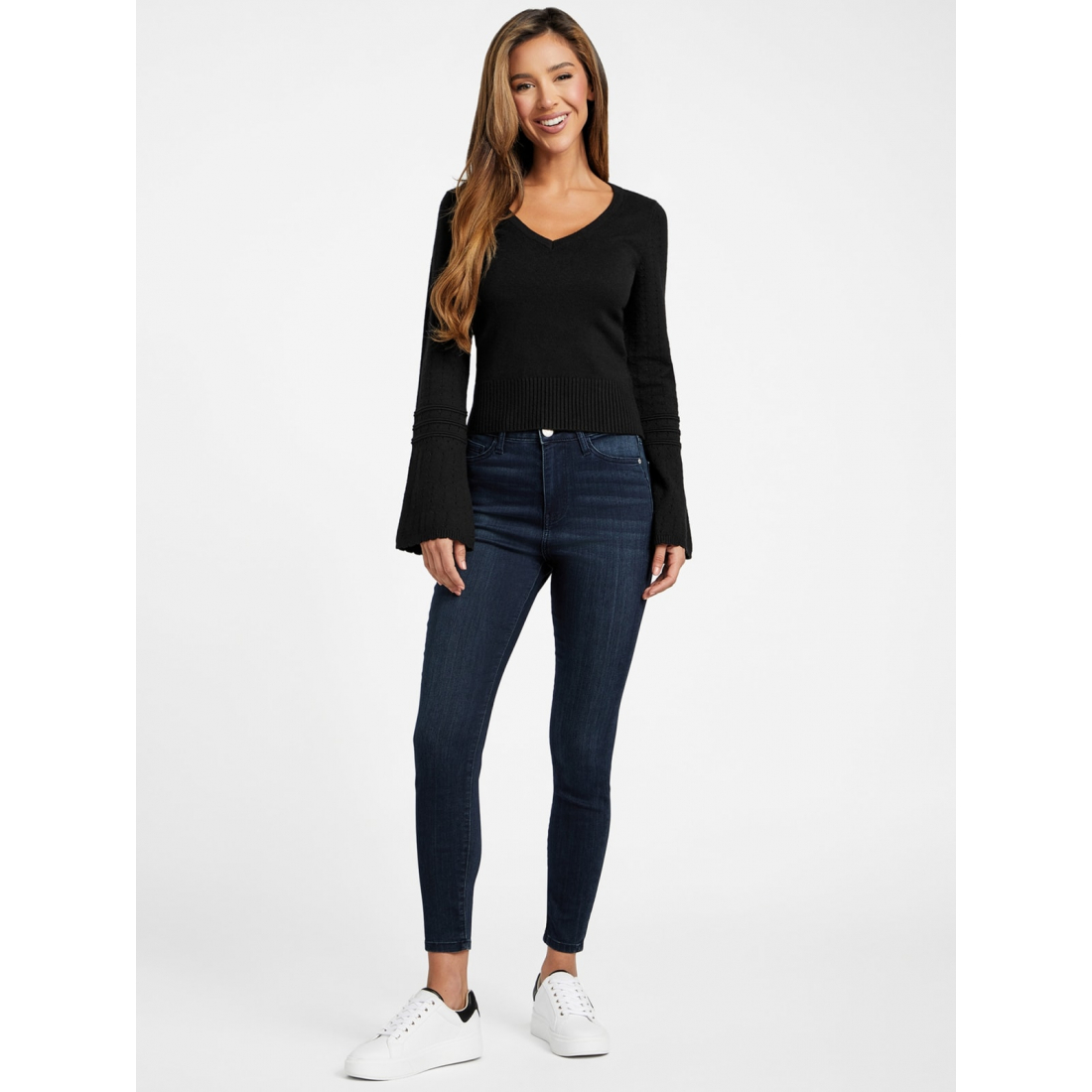 'Eco Simmone High-Rise Skinny Jeans' pour Femmes