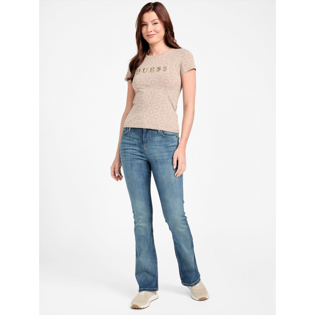 'Eco Alexa Print Tee' für Damen