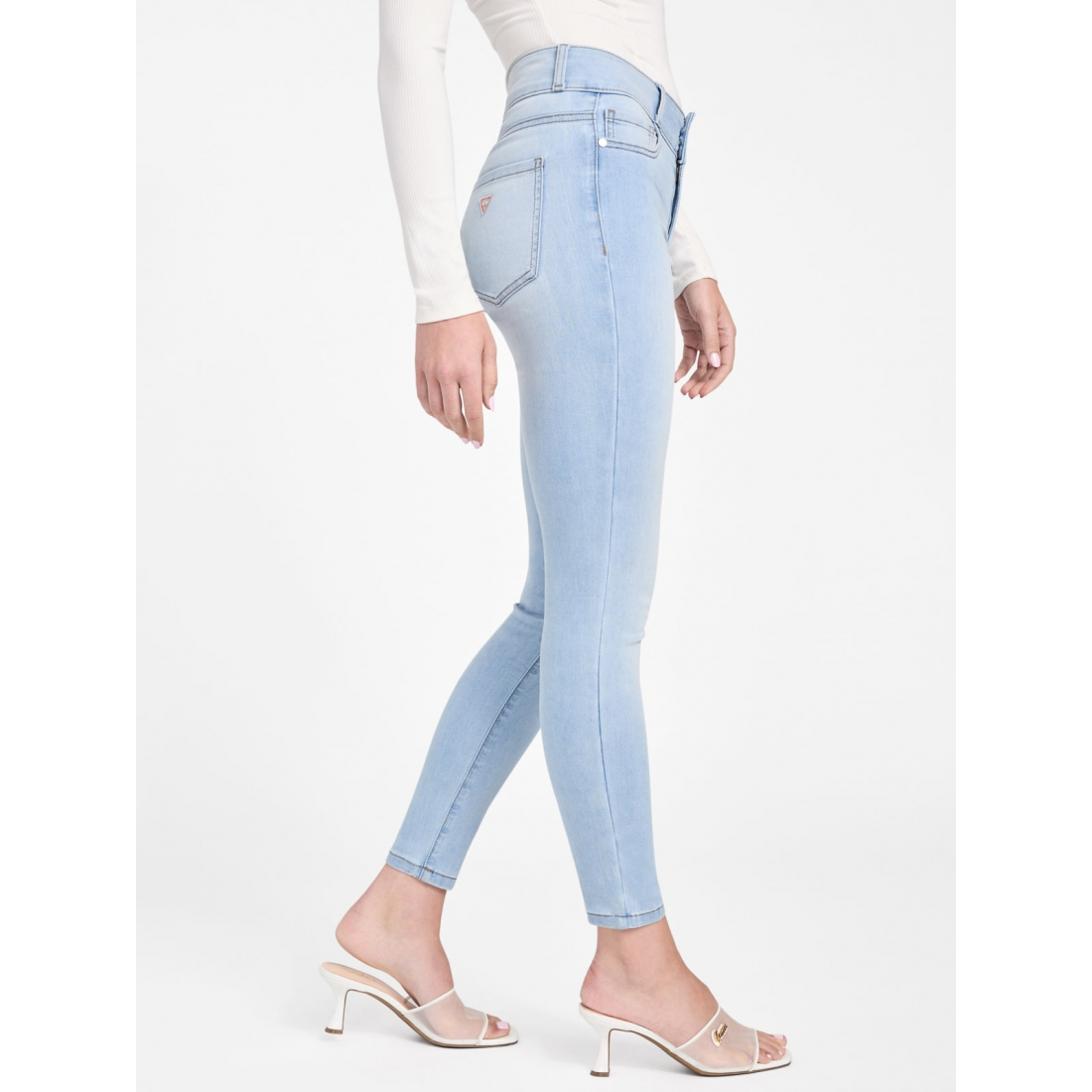 'Eco Emilia High-Rise Skinny Jeans' pour Femmes