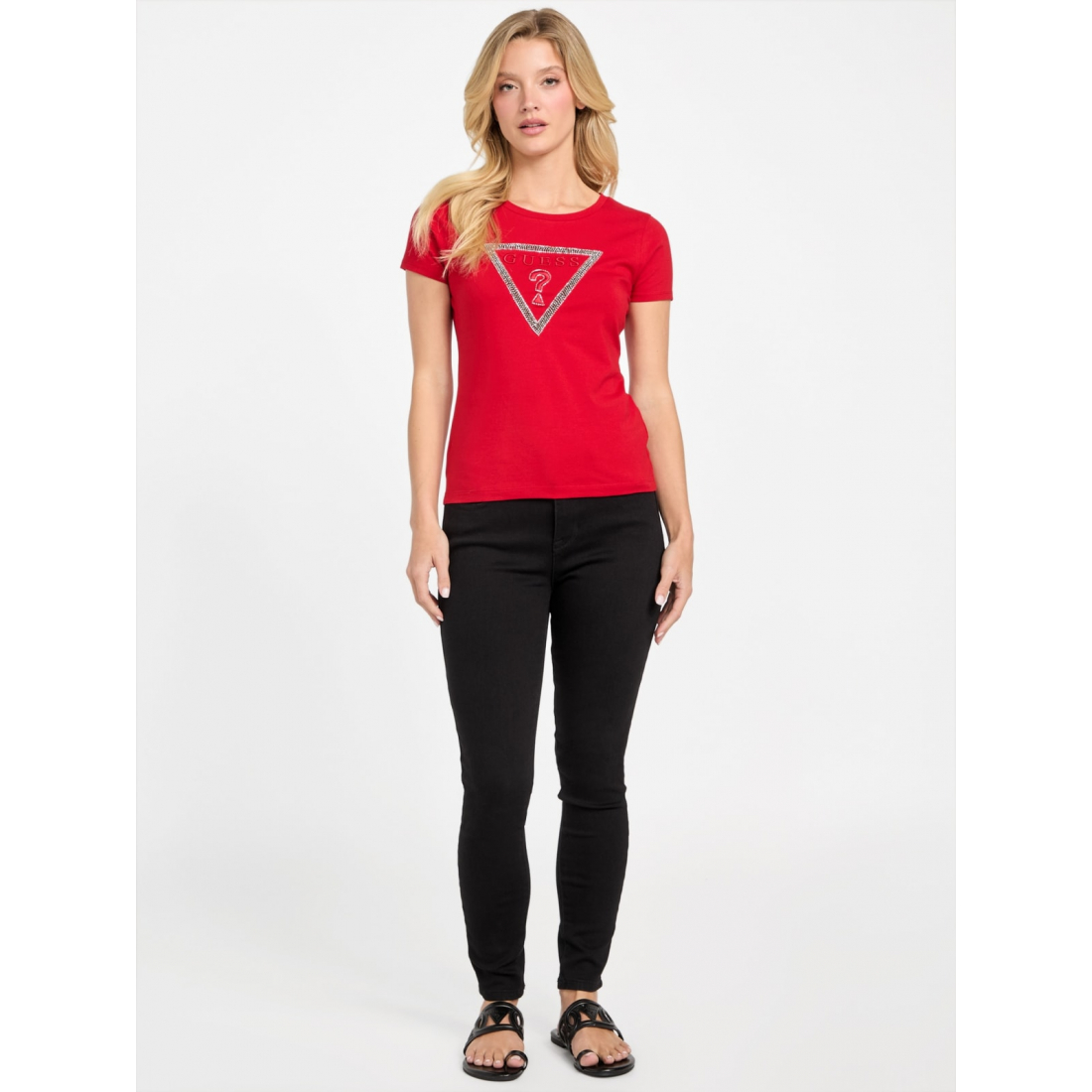 'Eco Charlee Logo Tee' pour Femmes