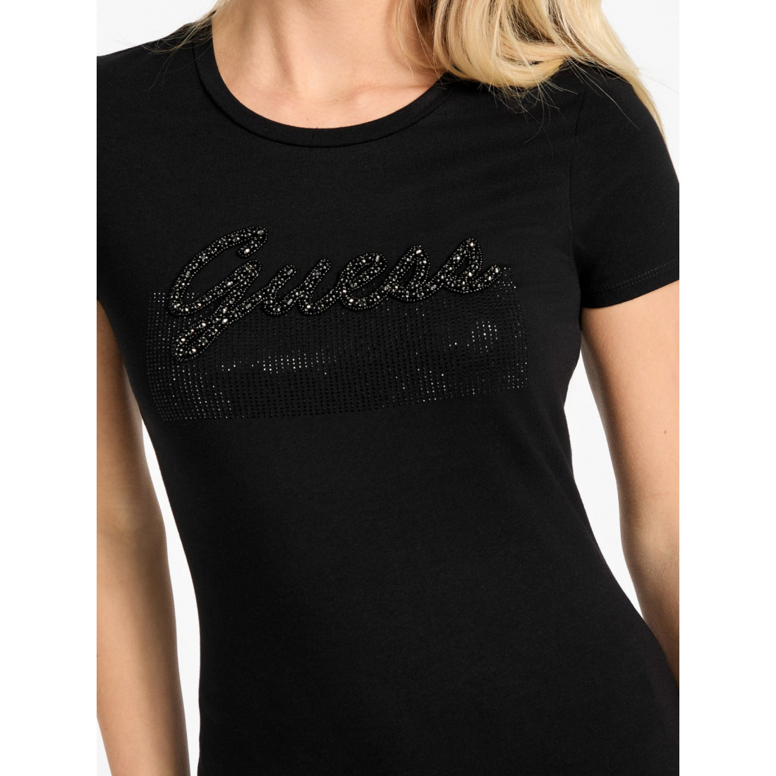 'Eco Kaia Beaded Logo Tee' pour Femmes